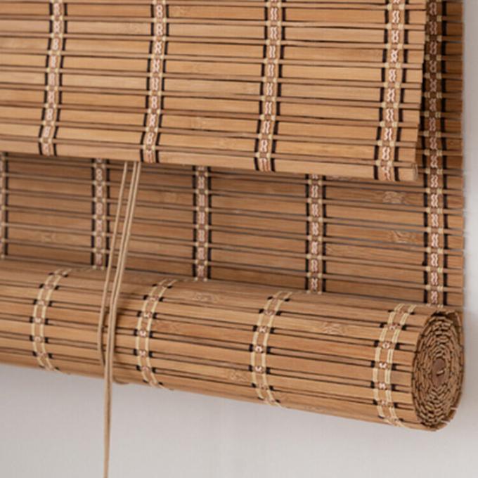 Bamboo Blinds For Windows Light Filtering Wooden Window Blinds Bamboo Roller Shades Indoor 1