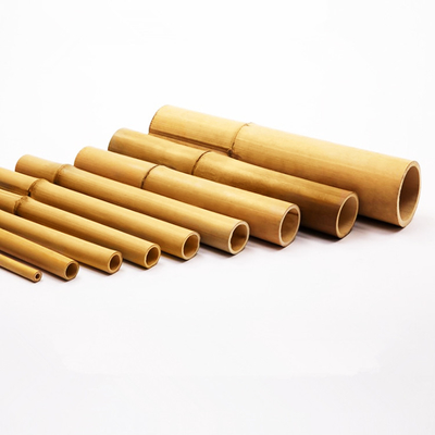 Wyrób naturalny Moso Dry Bamboo Pole Solid Moso Bamboo Pole Do Budowy lub Dekoracji