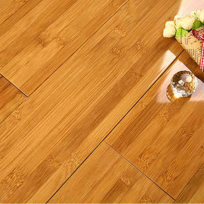 Pionowe podłogi laminowane bambusem Karbonizowane kolorowe podłogi z litego drewna w pomieszczeniach