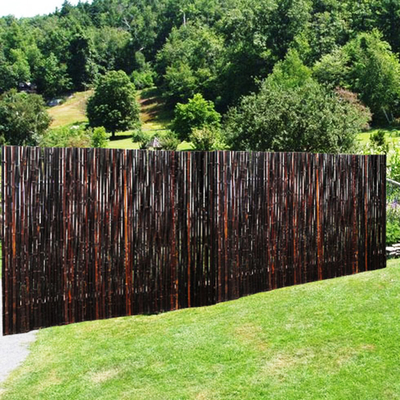 150x180cm Bambusowe ogrodzenie z rolki Trellis Balkon Podwórko Dekoracyjne bambusowe ogrodzenie