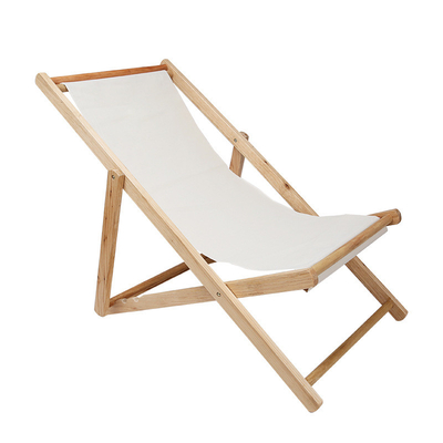 Outdoor Camping Leisure Piknik Krzesło bambusowe Regulowane drewniane krzesło Składane krzesło ogrodowe