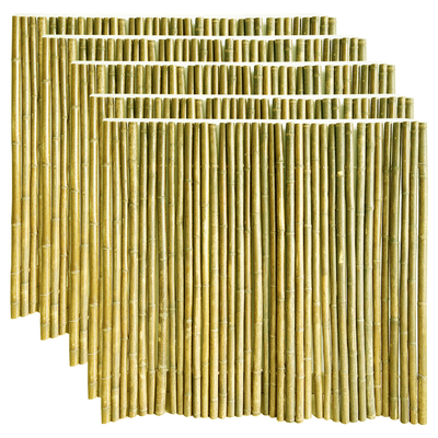 Panele ogrodzeniowe z naturalnego surowca o długości 180 cm i 240 cm