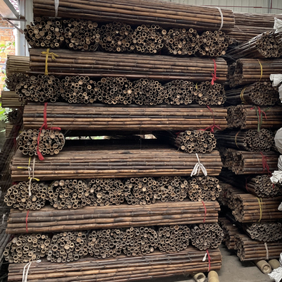 Anti Mold Painted Bambus Stakes Kolorowa roślina Tonkin Carbonized 250cm