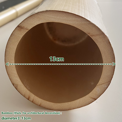 Naturalne surowe bambusowe słupki Moso 2cm 3cm 4cm 5cm 6cm 8cm 10cm Średnica