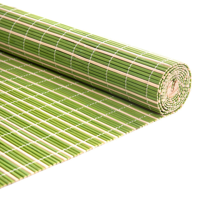 Prywatność Wnętrze Bamboo Roller Blind z podnoszącym, anty-UV wodoodporne bambusowe zasłony