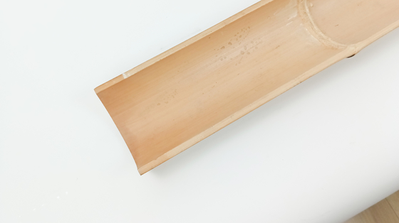 Naturalne malowanie Tonkin Listwy bambusowe 150 cm Długość 3 cm Średnica Solidne laski