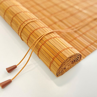 Instalacja boczna lub sufitowa Bamboo Roller Blind Idealny do Home Office Hotel