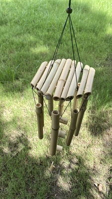 Bamboo Wind Chimes z niesamowitym głębokim tonem dla ogrodu patio domu lub dekoracji zewnętrznej