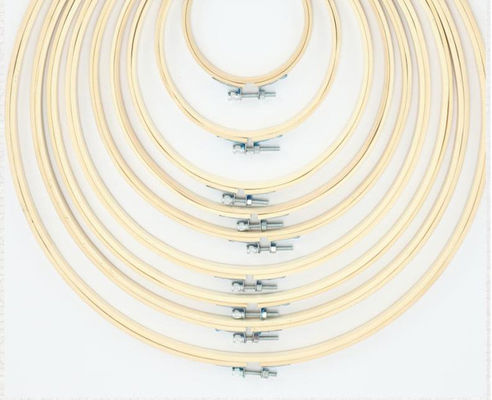 Zrównoważone ramy wielokrotnego haftowania z bambusowych sztuk