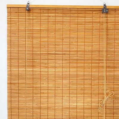 Naturalne Ekologiczne Bamboo Roller Blinds Roman Style Window Shades for Indoor Outdoor Privacy Decor