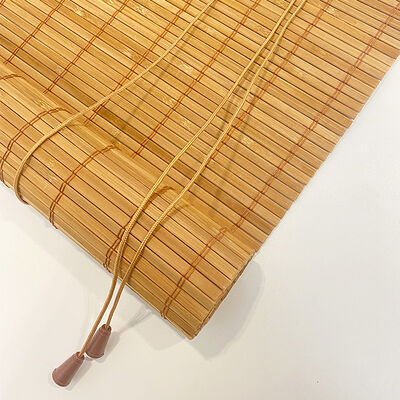 Naturalne Ekologiczne Bamboo Roller Blinds Roman Style Window Shades for Indoor Outdoor Privacy Decor
