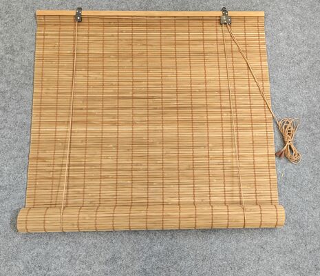 Naturalne Ekologiczne Bamboo Roller Blinds Roman Style Window Shades for Indoor Outdoor Privacy Decor